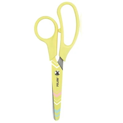Image of Blister Pack of Basic Pastel Sugar Diamond Yellow Scissors