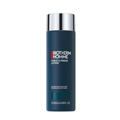 Image of Biotherm Homme Force Supreme Nutri Replenishing Anti Aging Lotion, 200 ml White