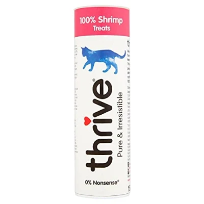 Image of Thrive 30451 Cat Treats 100% Shrimp (Prawn) 15g tube