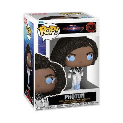 Image of Funko POP! Vinyl: The Marvels Photon Collectable Vinyl Figure Gift Idea Official Merchandise Toys for Kids &amp; Adults Movies Fans Model Collectors and Display