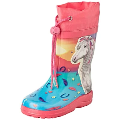 Image of Beck Girls Sunrise Wellington rain boots