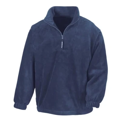 Image of Result Men&#039;s Unisex Unlined Active Fleece Jacket, Blue (Navy), XXX Large