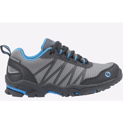 Image of Cotswold Littledean Boys Walking Boots &amp; Shoes Blue/Grey 10.5 Child UK