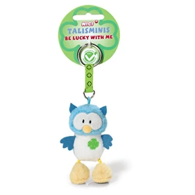 Image of NICI 37391 Owl 7 cm Key Holder Talisminis, Animal Print or NA