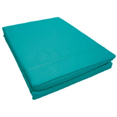 Image of Douceur d&#039;Interieur Flat Sheet 180/290 UNI OUTRE MER +Bourdon Stitch 57 Yarns, 180 x 290 cm