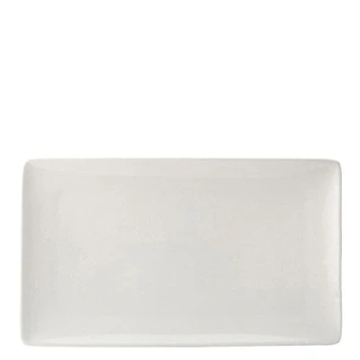 Image of Utopia Pure White, E10003 000000 B01006, Rectangular Plate 13.75 x 8.25&quot; (35 21cm) (Box of 6)