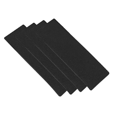 Image of Garsent 4pcs Non slip Pads X Protector, Rubber Feet Self Adhesive Floor Protectors Furniture Sofa Desk Chair Pads.