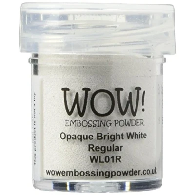 Image of WOW! Embossing Powder 15ml Opaque Bright White