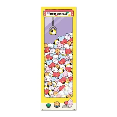 Image of Grupo Erik BT21 Arcade Machine Poster 20.8 x 62.2 inches / 53 158 cm Shipped Rolled Up Cool Posters Art &amp; Prints Door