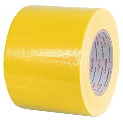 Image of Pro Power AGT100X50YEL Waterproof Cloth Gaffer Tape, 100mm x 50m, Yellow