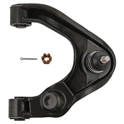 Image of 545242S485, 545242S486, E45242S486 Suspension Arm FEBI BILSTEIN 42675 Front Axle Right, Upper Control Sheet Steel NISSAN: Navara Platform/Chassis