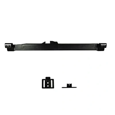 Image of WANGCL Black Plastic Upgraded Barn Door Soft Close Mechanism Hole Free Sliding Spring Buffer Damper