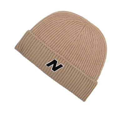 Image of New Balance Men&#039;s, Women&#039;s, Unisex Fall and Winter Watchman Beanies, Warm One Size Fits Most Adults, Stoneware