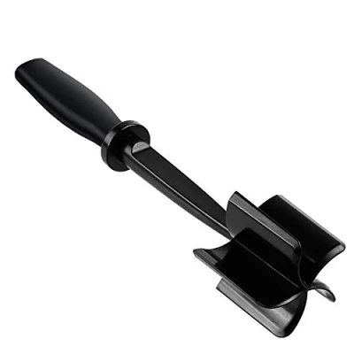 Image of Meat Chopper, Ground Chopper Utensil, Multifunctional Heat Resistant Masher and Mix for Hamburger Meat, Beef, Turkey More, Nylon Utensil Non Stick Cookware