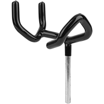 Image of Microphone Support Boom Metal Holder Audio Pole Stand black