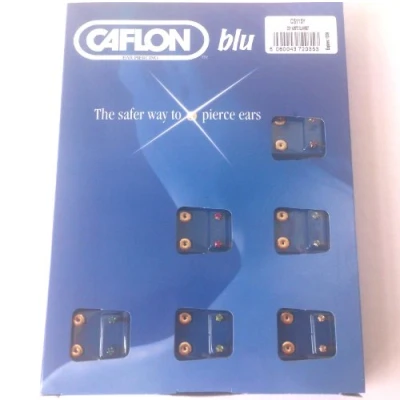 Image of Caflon Blu 24 Carat Gold Plated Clawset Assorted Birthstone Studs, 0.07 kg