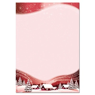 Image of SIGEL DP036 Christmas writing paper &quot;Silent Night&quot;, A4, 90 gsm, 100 sheets