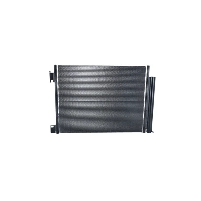 Image of 921005FA0A Condenser NRF 350592 with dryer, seal ring 15,5mm 10,2mm 520mm DACIA: Jogger I MPV, Sandero III, NISSAN: MICRA 5