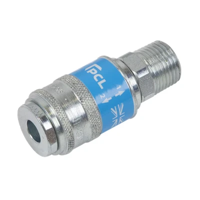 Image of Sealey PCL Safeflow Safety Coupling Body Male 1/2&quot;BSP