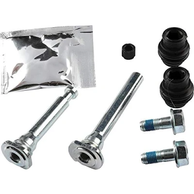 Image of 41133JE00A, 41134JE00A Guide Sleeve Kit, brake caliper JP GROUP 4061951210 with bolts/screws NISSAN: X Trail, Qashqai / Qashqai+2 I