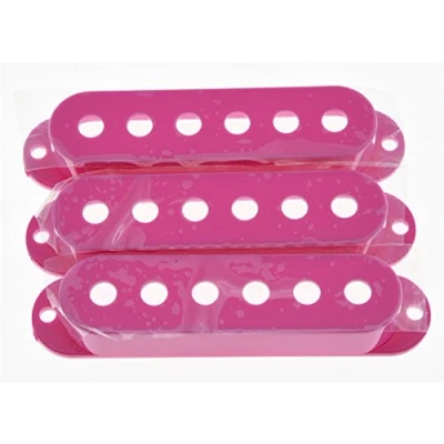 Image of KAISH 52mm Pole Spacing ST Strat Style Guitar Pickup Covers 3 Single Coil for Stratocaster/Strat Purple
