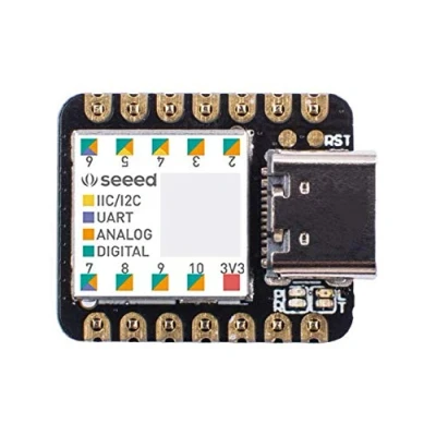 Image of Seeeduino XIAO The Smallest Arduino Microcontroller Based on SAMD21,100% IDE Compatible, with Rich Interfaces, Breadboard friendly, Designed for Projects Need Micro, 1 pcs