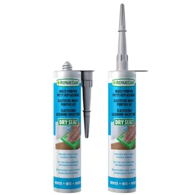 Image of Repair Care International DRY SEAL® Replacement Putty Elastic Glazing Sealant Brown
