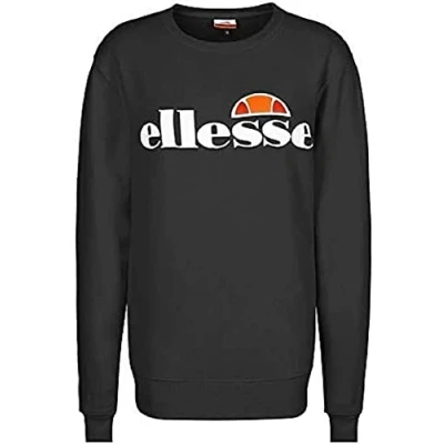 Image of ellesse Women&#039;s Agata Sweatshirts, Dark Grey Marl, 12 EU