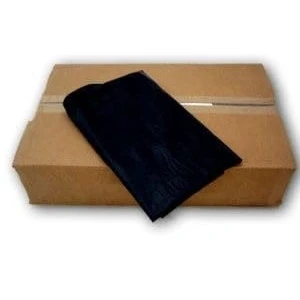 Image of Abbey Black Refuse Sacks/Bin Bags/Bin Liners 56 Gauge (200 Pack)