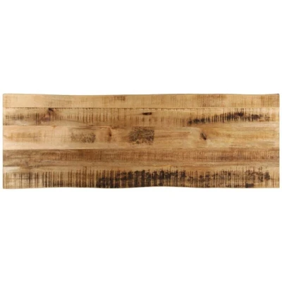 Image of vidaXL Table Top Live Edge 120x40x2.5 cm Solid Wood Rough Mango