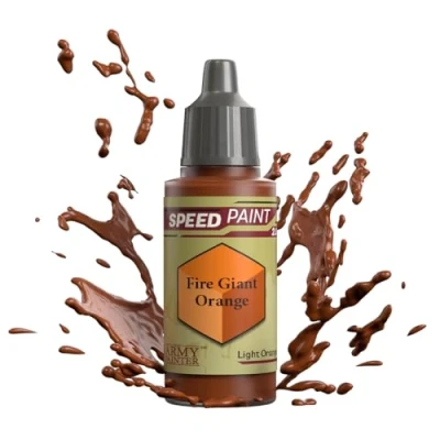 Image of The Army Painter Speedpaint Fire Giant Orange 2.0, Single Model Building Acrylic Paint, 18 ml, Layer Paint Solution for Fantasy Tabletop Miniatures Like Warhammer 40k Figures and DnD