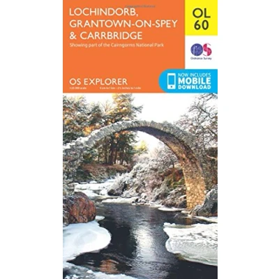 Image of OL 60 Explorer Lochindorb, Grantown on Spey &amp; Carrbridge Map