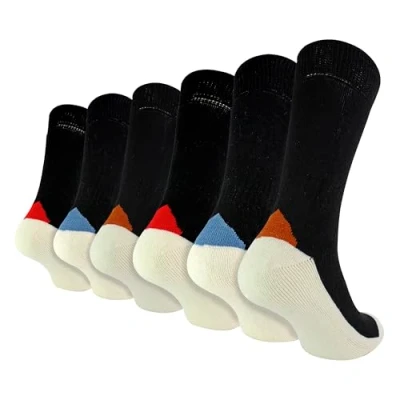 Image of Thick Wool Work Boot Socks Sock Snob 3, 6, 12 Pair Multipack Heavy Duty for Winter (6 11, 6 Pairs)