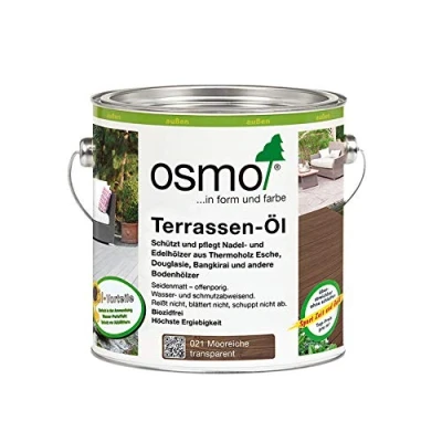 Image of Osmo Decking Oil Bog Oak 021 0.75 LTR tin
