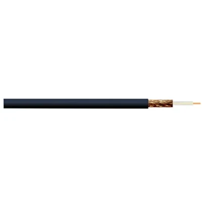 Image of Economy Black RG59U Round 75 Ohm Cable. 100 m Reel