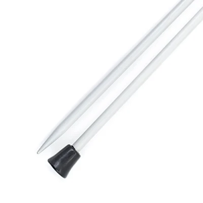 Image of KnitPro Basix Alumin. Sing. Point. Needle 25cm 3.75mm 3pcs