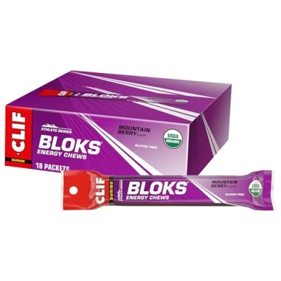 Image of Clif Shot Bloks Mountain Berry Box Of 18