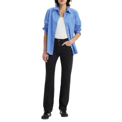 Image of Levi&#039;s Women&#039;s Middy Straight Jeans, She&#039;s in The Zone, 29W / 29L