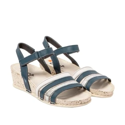 Image of ART Women&#039;s 1943 I Imagine Sandal, Nappa Multi Denim, 7 UK
