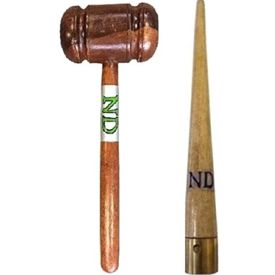 Image of ND Sports Cricket Bat Repair Mallet and Cone Set