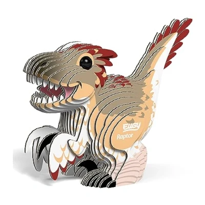 Image of EUGY Eco Friendly 3D Paper Puzzle (Velociraptor)