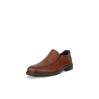 Image of ECCO Men&#039;s Helsinki 2.0 Apron Toe Slip on Loafer, Brown, Cognac, 6.5/7 UK