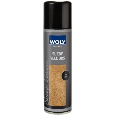 Image of Woly Suede Velours Renovating Spray (Black)
