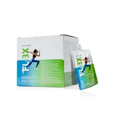 Image of Synergy Worldwide FL 3X 96 Servings Advanced Joint Health Supplement with 500mg Glucosamine, 300mg Chondroitin &amp; 125mg MSM Mobility Support for All Ages Gluten Free 8 Sachets Orange Flavor