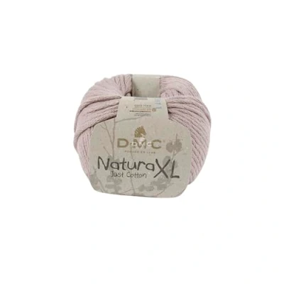 Image of DMC Natura XL Yarn, 100% Cotton, Colour (61) Pink, 100g