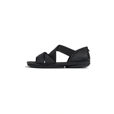 Image of Camper Women&#039;s Right Nina K201367 X Strap Sandal, Black 006, 3 UK