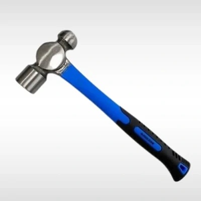 Image of Dunnet Tools 32oz Ball Pein Hammer with Fibreglass Handle Durable Carbon Steel Head Camping Lightweight Pin Use Shaft for Small, Pin, Panel, Tack, and Nails Clip