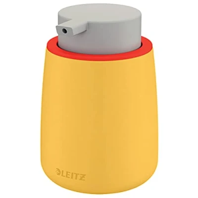 Image of Leitz Pump Dispenser, Cosy Range, Warm Yellow, 54040019