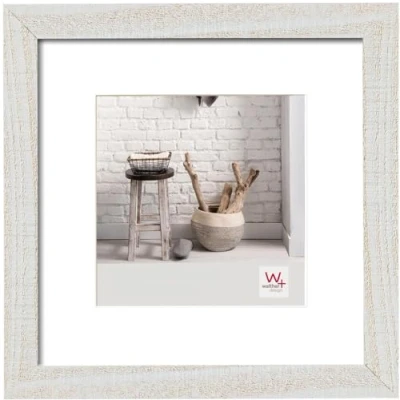 Image of walther Design Picture Frame Polar White 30 x cm Home Wooden HO330V
