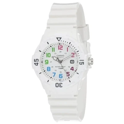 Image of Casio Women&#039;s Quartz Analogue Resin Wrist Watch LRW 200H 7B, White, One Size, Height: Approximately
